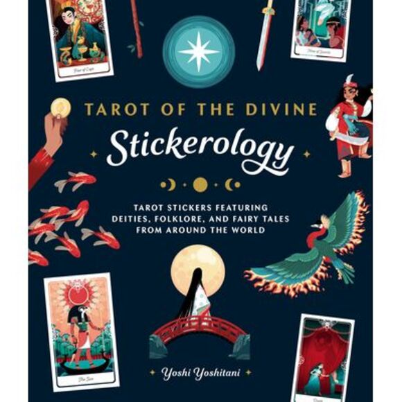 Tarot of the Divine Stickerology: Tarot Stickers Featuring Deities, Folklore, an - Picture 1 of 1